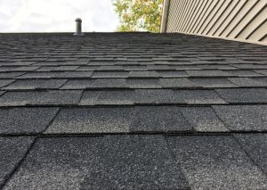 older shingles on a roof