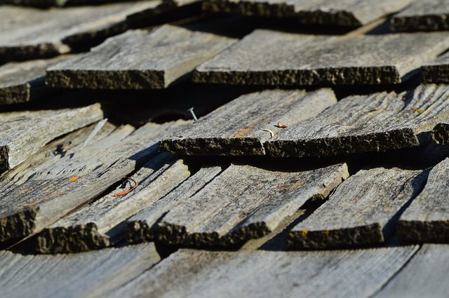wood roof shakes