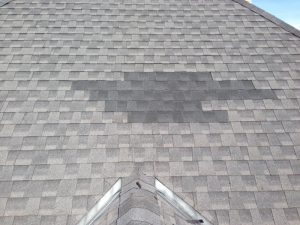 mismatched roofing shingles